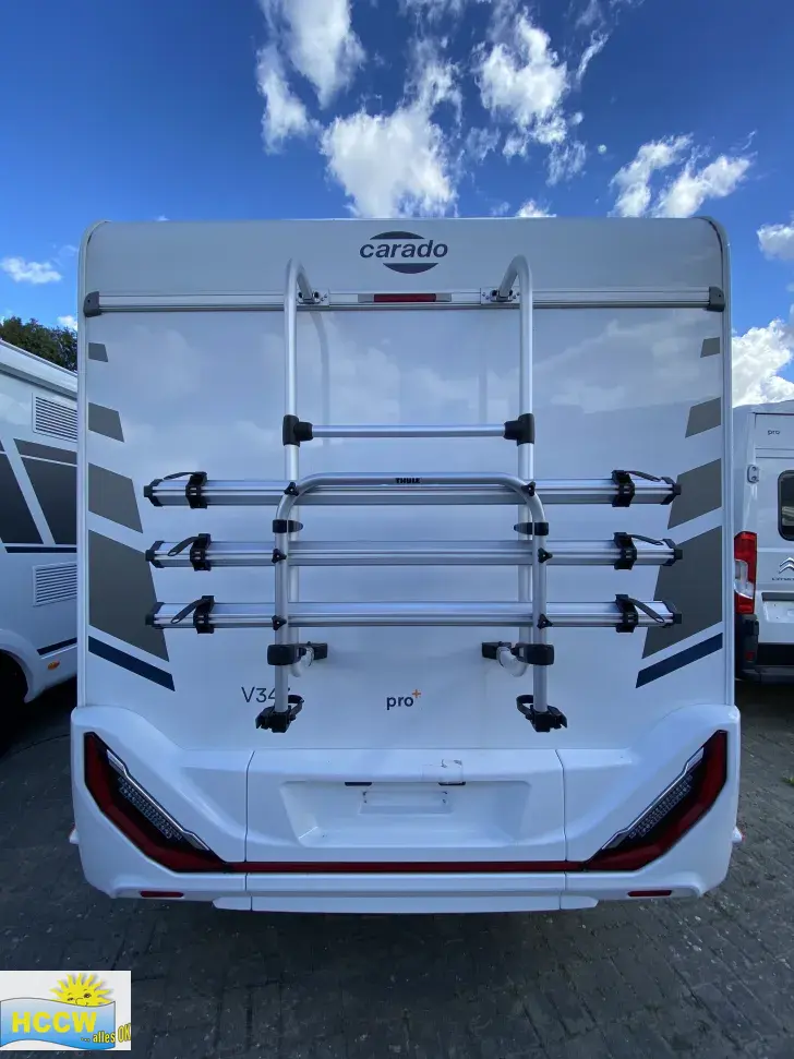 Frontal Hinten Carado VAN 347 PRO+ Automatik + SAT & TV