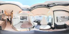 360° Innenansicht Bürstner B66 C 640 *STEHT BEI UNS VOR ORT*