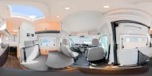 360° Innenansicht Sunlight Ibex 604D *VOR ORT IN WERTHEIM ZU BESICHTIGEN*