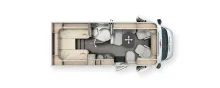 Grundriss Tag Malibu T 430 LE