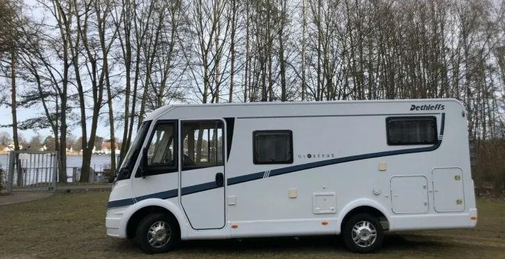 Fahrzeugbild Dethleffs Globebus I 011 Klima, Fest & Hubbett, Markise #11
