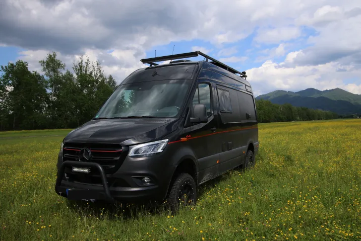 Fahrzeugbild Mercedes-Benz Sprinter Sonderausbau 319 CDI V6 Allrad · 1. Hand ? #1