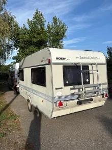 Grundriss Nacht Hobby Classic 420 TM gut gepflegt