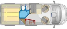 Grundriss Tag Pössl Roadcruiser Revolution Citroen PREISGARANTIE,27