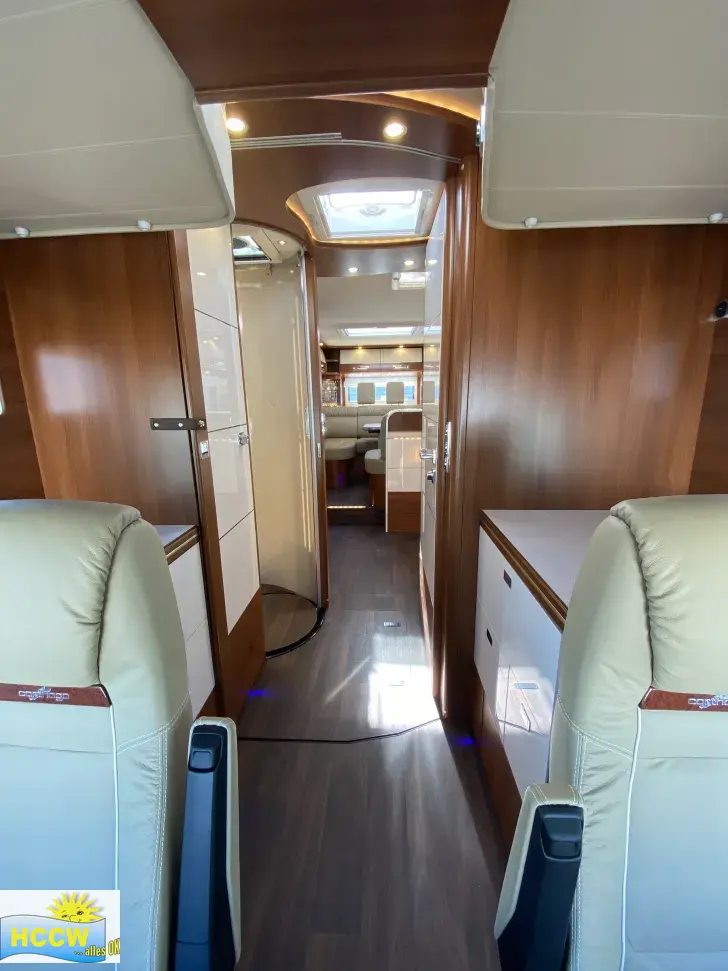 Sicht vorne-hinten Carthago liner-for-two I 53 L