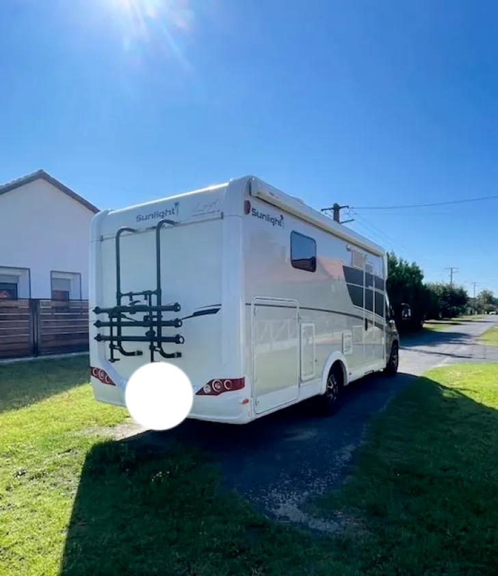 Grundriss Tag Sunlight T 68 Adventure Edition gut gepflegt