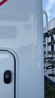 Frontal Hinten Dethleffs Globebus I 6 mit Solar und Sat
