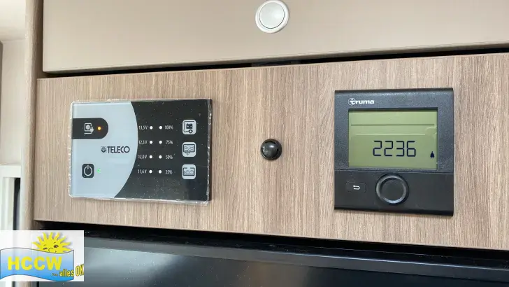 Bedien Terminal Carado I 447 Maxi Chassi 180 PS / Automatik