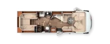 Grundriss Tag Carthago chic e-line I 61 XL LE Modell 2027
