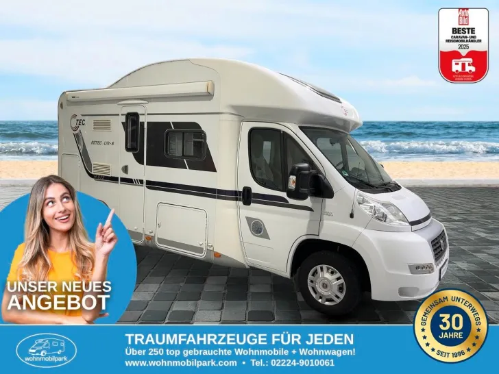 Fahrzeugbild Rotec Lift-S H572 /Hubbett/Klima/Markise #1