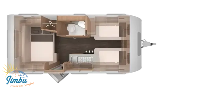 Grundriss Nacht Knaus Sport 500 EU