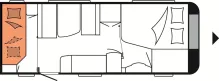 Grundriss Tag Hobby Excellent 540 KMFe