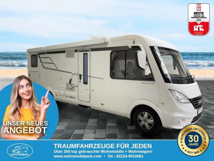 Fahrzeugbild Hymer Exsis l678 Automatik/EinzelbettenFINANZIERUNG #1