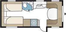 Grundriss Tag Kabe Royal  540 GLE KS
