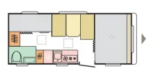 Grundriss Tag Adria Aviva 522 PK