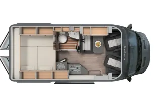 Bild Camper Van Cliff 590 4x4 Green Trek