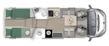 Grundriss Tag Forster T 745 EF Fiat * 160PS *4,4t * Automatik