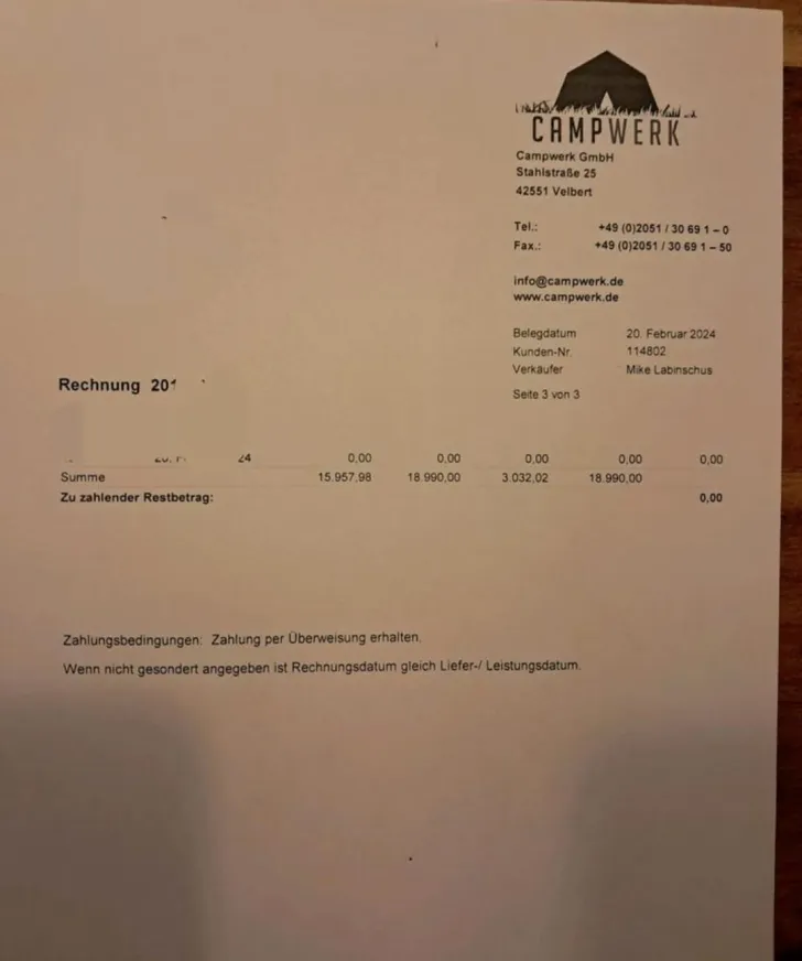 Fahrzeugbild Campwerk Zeltanhänger FAMILY Sehr gut gepflegt #9