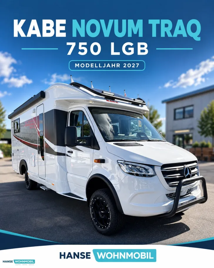 Fahrzeugbild Kabe Novum Traq 750 LGB 2027 VOLL #1