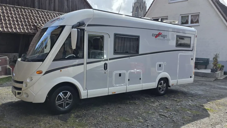 Grundriss Tag Carthago c-compactline I 143 light Garagenfahrzeug, Scheckheftgep