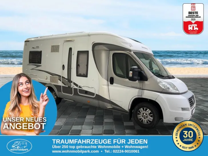 Fahrzeugbild Hobby Siesta D 650 FLC/Festbett/2xKlimaanlage/Markise #1