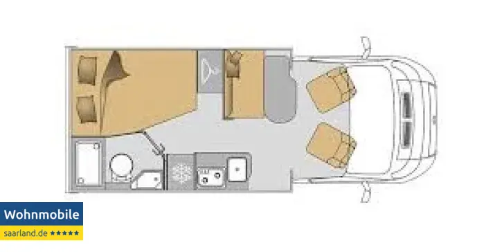 Grundriss Tag Mooveo TEI - Fiat 60 FB