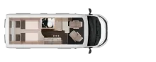 Grundriss Tag Knaus BoxLife 600 ME Platinum Selection