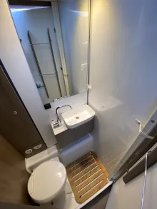 Toilette Carado T 338 pro+ / Hubbett / SAT & TV