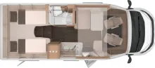 Grundriss Tag Knaus L!VE WAVE PLATINUM SELECTION 650 MEG MJ27|TV|LED