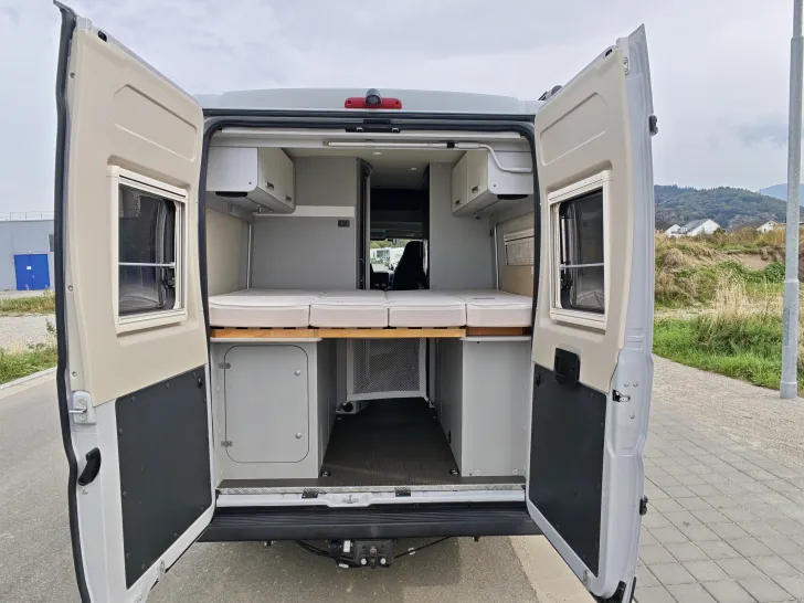 Grundriss Nacht Hymer Free 600 Campus | Aufste