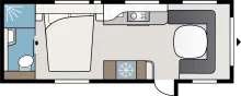Grundriss Tag Kabe Imperial 740 TDL King Size - ALDE Heizung