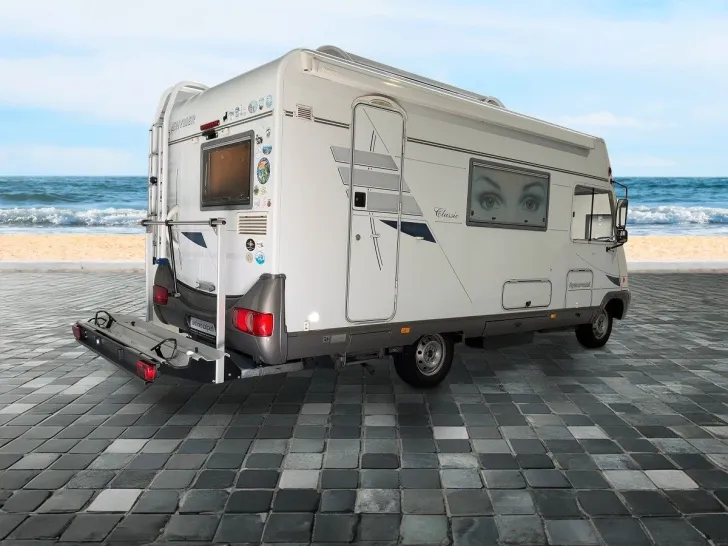 Fahrzeugbild Hymer B 584/Hubbett/Markise/DPF-Grün/TÜV 3-2027 #5