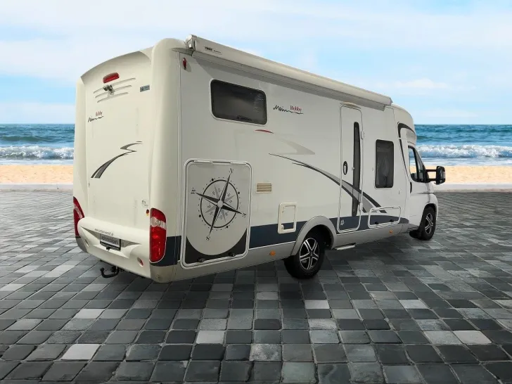Fahrzeugbild Hobby Exclusive H 69 GL/Festbett+Hubbett/Garage/Klima #4