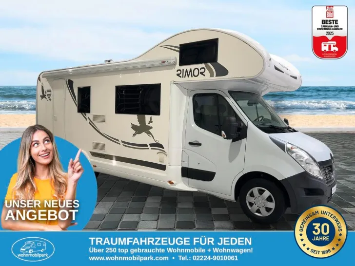 Fahrzeugbild Rimor Katamarano9/Etagenbetten/2xKlima/Garage/Markise #1