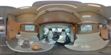 360° Innenansicht Weinsberg X-CURSION CUV 500 LT EDITION [PEPPER] nur 800km, Automatik, Garantie