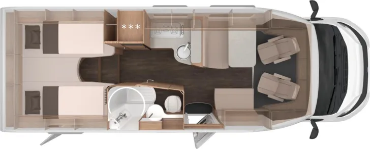 Grundriss Tag Knaus L!VE TI PLATINUM SELECTION 700 MEG