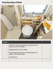 Fahrzeugbild Weinsberg CaraLife 500 QDK *1700kg*Duschausbau*Gas-Paket* #15
