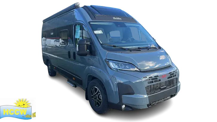 Schräg Vorne Hobby PRESTIGE Van 640 ET First Edition 180 PS / Automatik