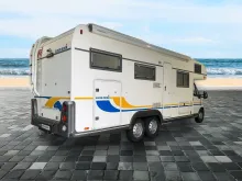 Fahrzeugbild Eura Mobil A 770 HB/Festbett/Garage/Standklima/Markise/AHK #4