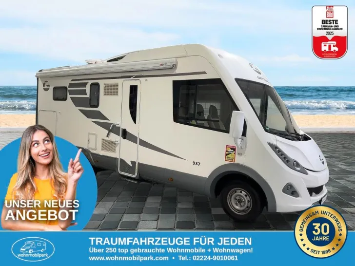 Fahrzeugbild GIOTTILINE G-Line 937/Einzelbetten+Hubbett/Garage/Solar #1