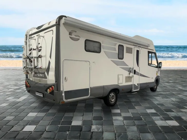 Fahrzeugbild GIOTTILINE G-Line 937/Einzelbetten+Hubbett/Garage/Solar #4
