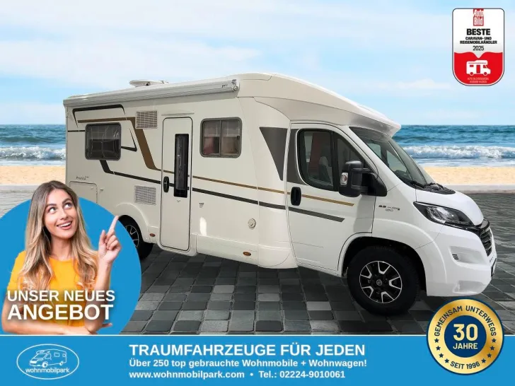 Fahrzeugbild Eura Mobil Profila T675 SB/Automatik/Festbett/Klima/Markise #1
