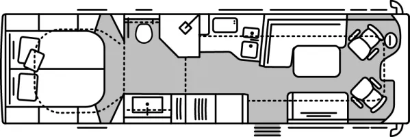 Tagesgrundriss Morelo Empire Liner 96 MB