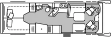 Grundriss Tag Morelo Loft 82 LS