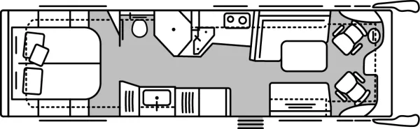 Tagesgrundriss Morelo Loft Premium 90 MB