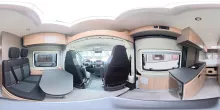 360° Innenansicht Dethleffs Globetrail Active 640 ES Fiat *SONDERPREIS*