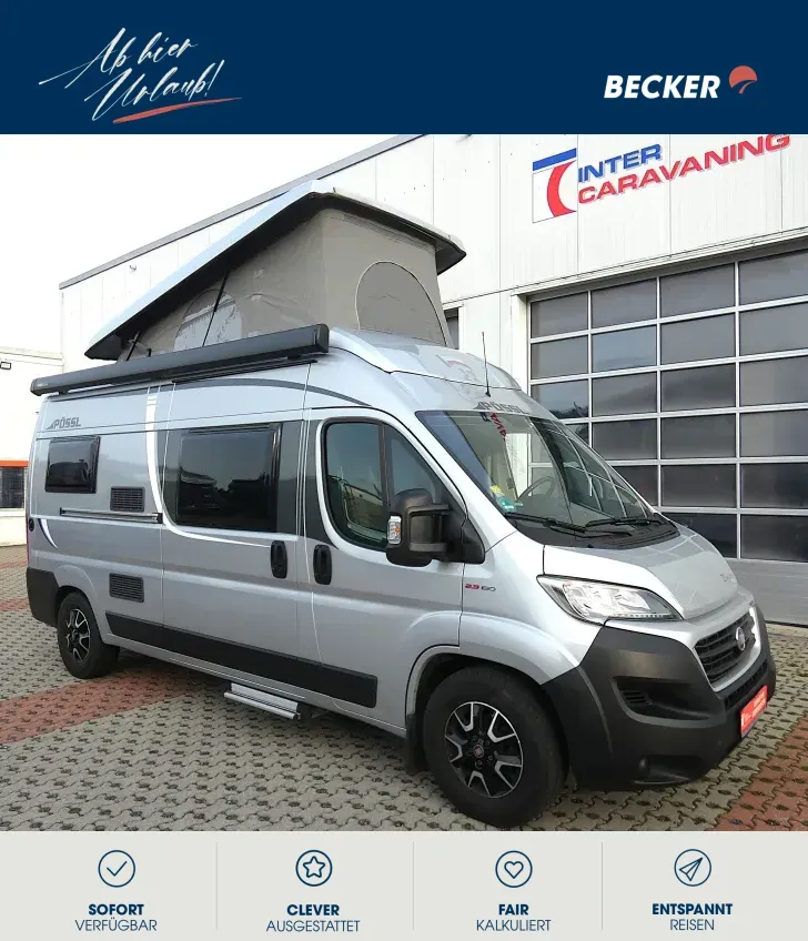 Fahrzeugbild Pössl D-Line 2Win Plus - Aufstelldach, Autom. uvm. - #1