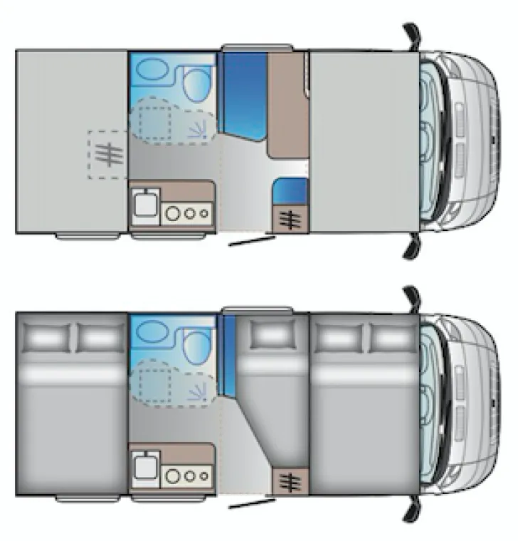 Fahrzeugbild Adria Alkoven (2023) A60 SP - top Zustand, viel #3