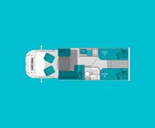 Fahrzeugbild Pilote Teilintegrierter (2023 - 7,39m) - top Zus #11