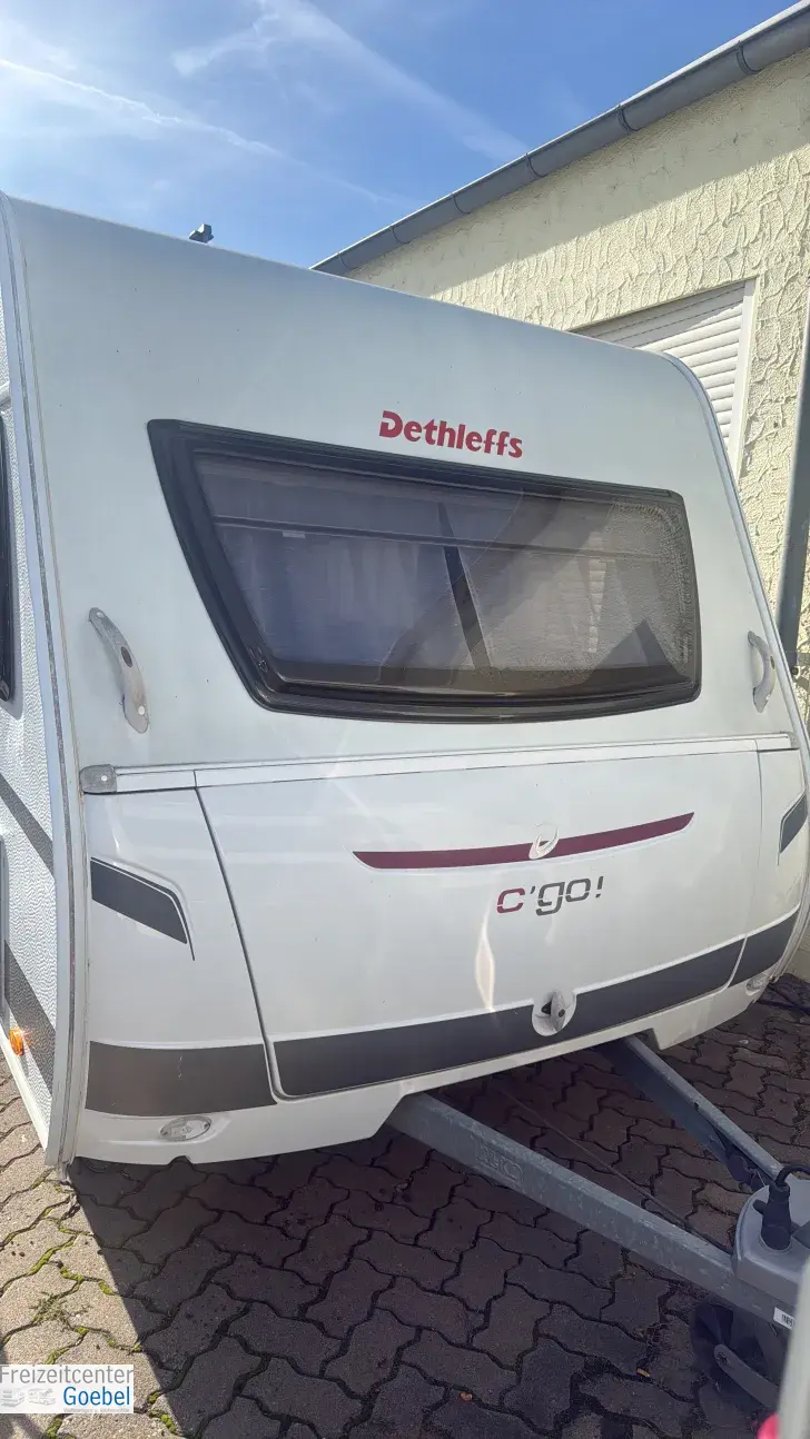 Frontal Vorne Dethleffs c' go 495 QSK Vorzelt